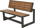LIFETIME 60054 Convertible Bench / Table, Faux Wood Construction